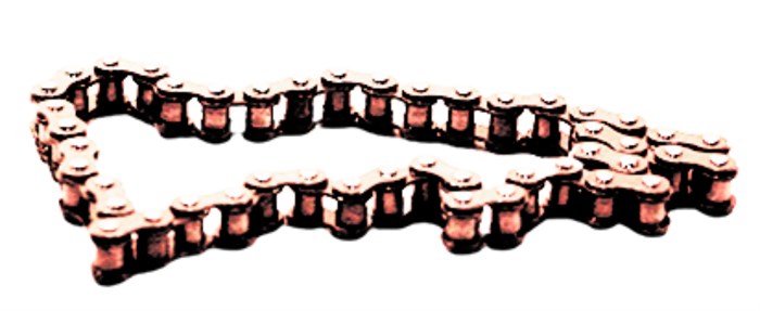 Цепь 46 звеньев редуктора мотоблока Ока
