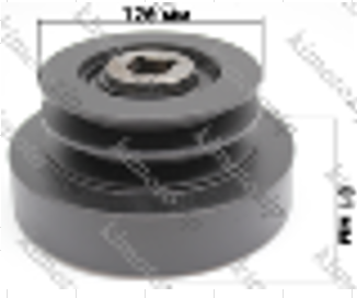 Муфта сцепления Kimotozip для затирочной машины 25,4мм 145039 - фото 448319