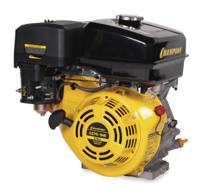 Двигатель Champion G270-1HK, вал 25,4мм шпонка