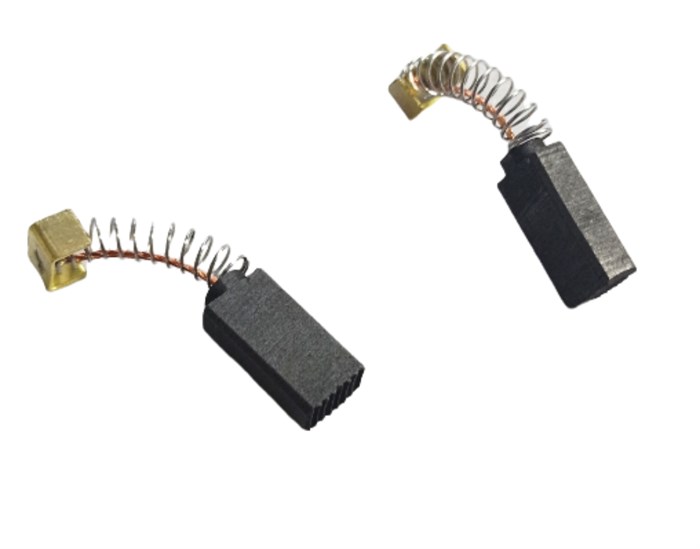 Щетка угольная MAX (пара) 5х8х17 пружинка клемма скоба для перфоратора