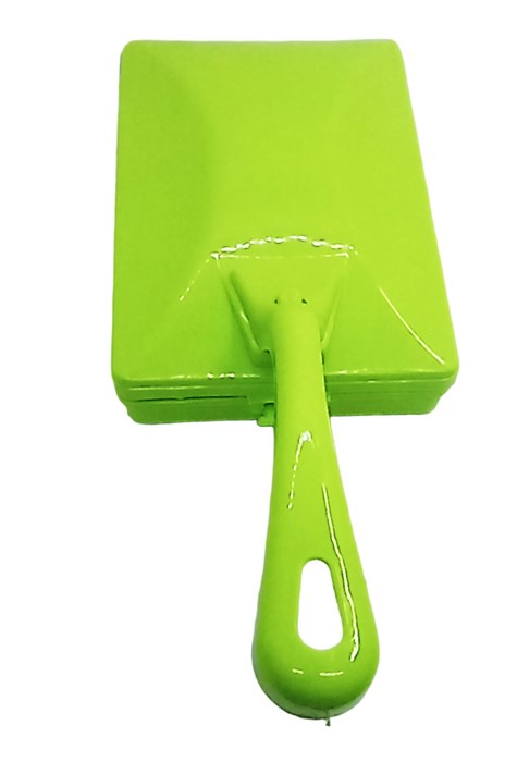 Щетка для чистки ковров 2 ролика, пластик, 15х11,5см