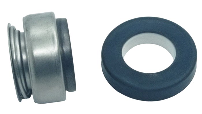 Сальник пружинный 01-12P + кольцо керам. 14*26*5,5 (комплект) насосной станции Калибр  (JH) СВД, НБЦ и др