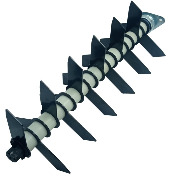 Вал в сборе с ножами скарификатора-аэратора CARVER SR 5240