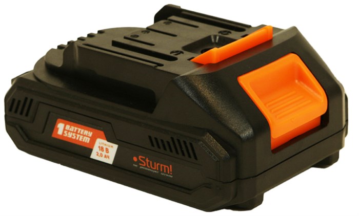 Аккумулятор 1BatterySystem (18 В; 2 Ач) Sturm SBP1802 УЦЕНКА ( 1 категория) SBP1802-УЦЕНКА-1К - фото 461241