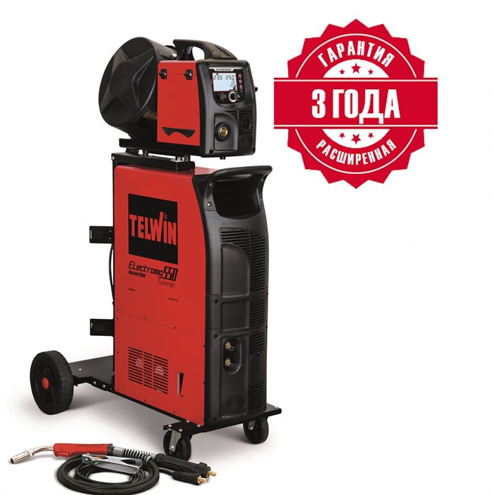 Сварочный полуавтомат ELECTROMIG 550 SYNERGIC AQUA 400V 4447 - фото 462686