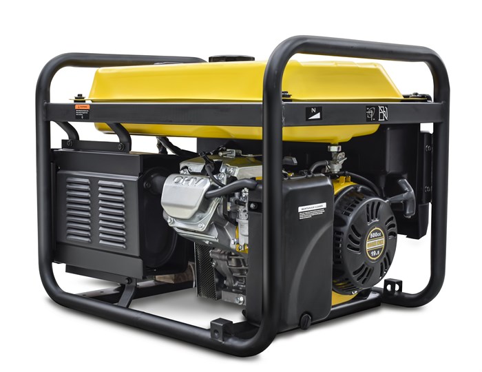 Бензогенератор R8500D электростартер + колесный комплект R8500D - фото 463408