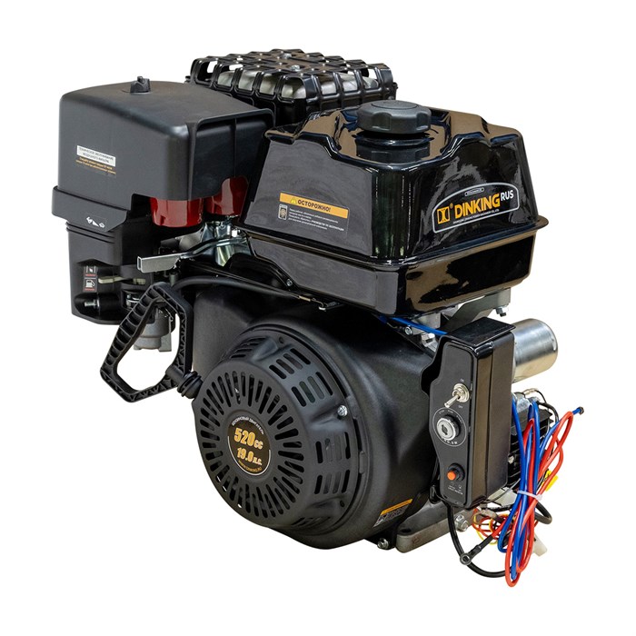 Двигатель Dinking DK196FE-S (19лс, зимний, электростартер, катушка, датчик масла) 1751 - фото 465230