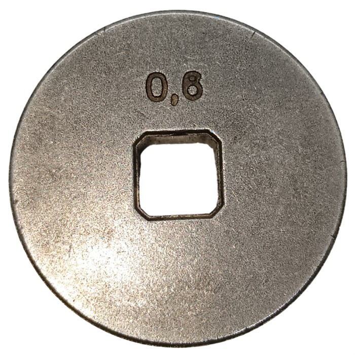 Ролик (722529) подающий для порошковой и стальной проволоки 0,6-0,9 мм для TELWIN