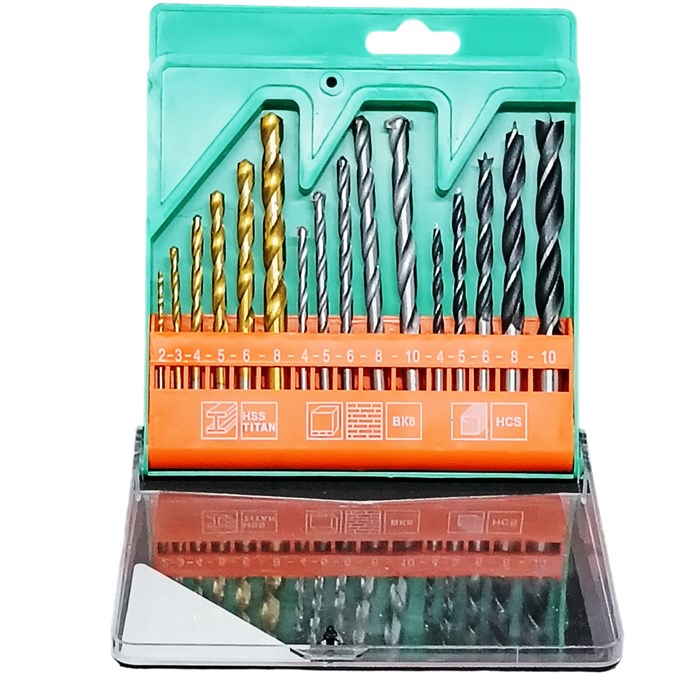 Набор сверл по дереву, бетону, металлу (16 предметов) Sturm 1055-01-SS4