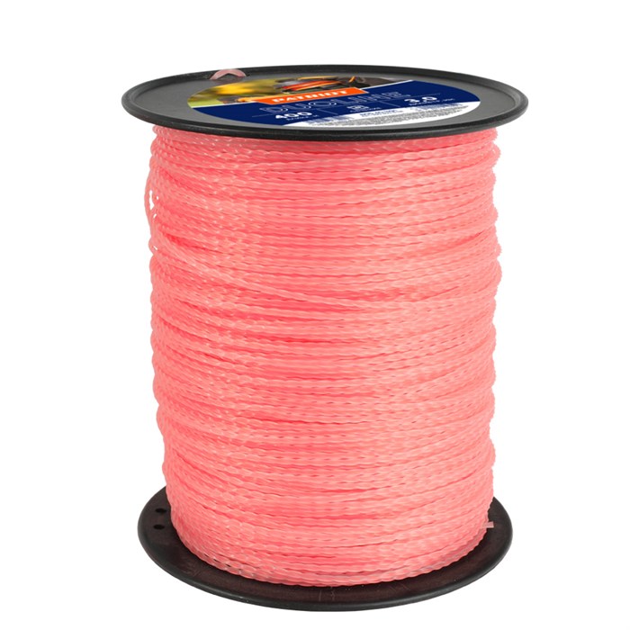 Леска Duoline D 3,0 мм L 400 м (скрученный квадрат, двухцветная) 44261 - фото 470544