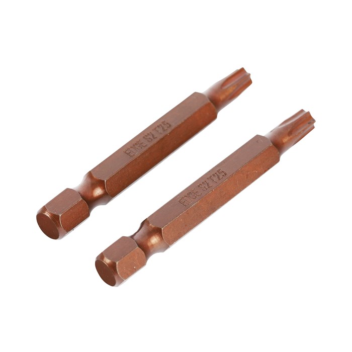 Бита T25, сталь S2, длина 50 мм, 2 шт. 49913 - фото 470955