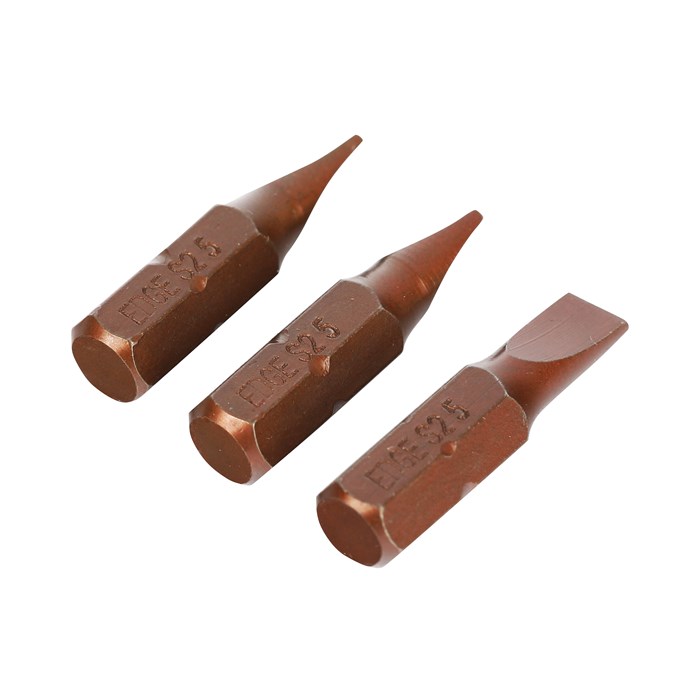 Бита SL 5.0мм, сталь S2, длина 25 мм, 3 шт. 51842 - фото 470974