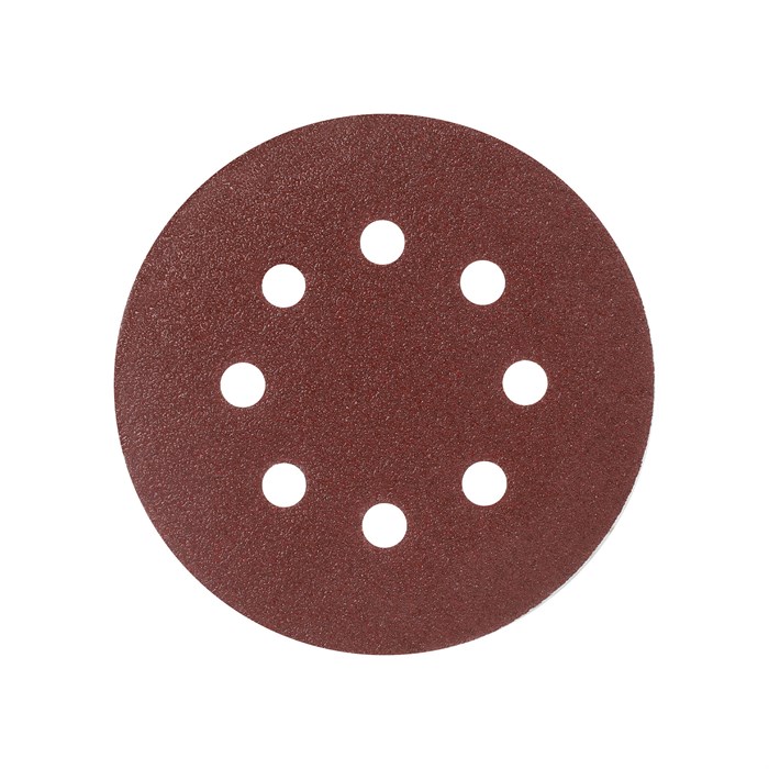 Круг шлифовальный на липучке (125 мм, Р60, 8 отв.) 32886 - фото 471531