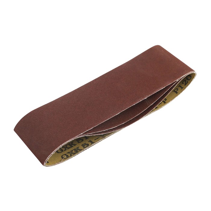 Лента абразивная (75х533мм, Р120, 3 шт.) 57517 - фото 471575