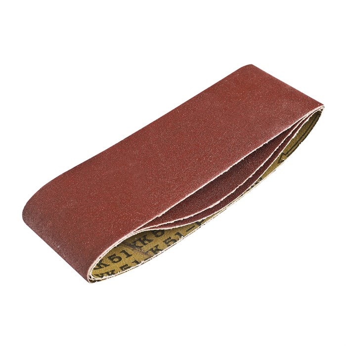 Лента абразивная (75х457мм, Р100, 3 шт.) 59392 - фото 471593