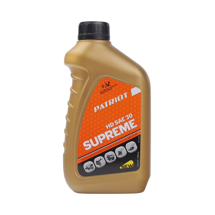 Масло 4-х тактное PATRIOT Supreme HD SAE 30 40428 - фото 472421