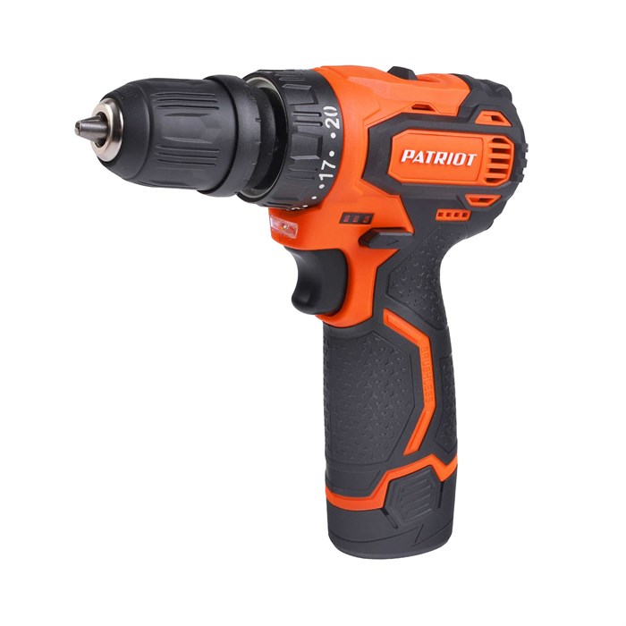 Дрель-шуруповерт аккумуляторная PATRIOT BR 369 Li BL 84627 - фото 478877