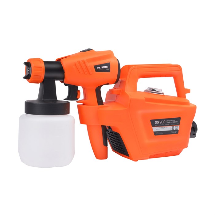 Краскопульт электрический PATRIOT SG 900 HVLP 59477 - фото 479019