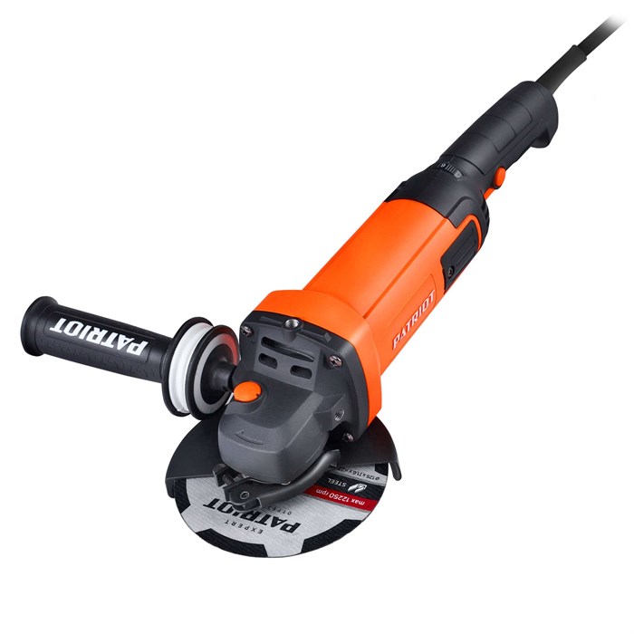 Машина углошлифовальная (УШМ) PATRIOT AG 128E 85348 - фото 480147