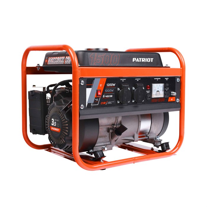 Генератор бензиновый PATRIOT GRS 1500 83406 - фото 480852