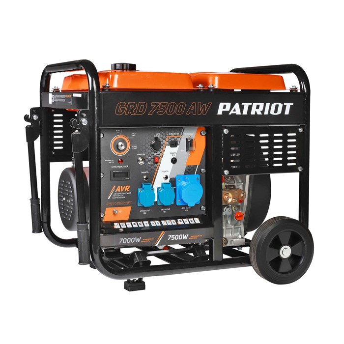 Генератор дизельный PATRIOT GRD 7500 AW 85820 - фото 481205