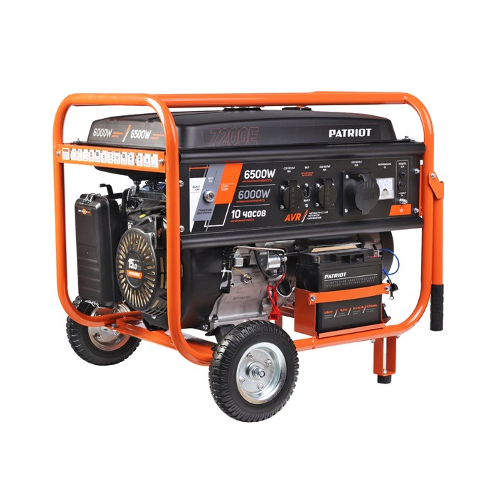 Генератор бензиновый PATRIOT Max Power SRGE 7200 E 89915 - фото 481710