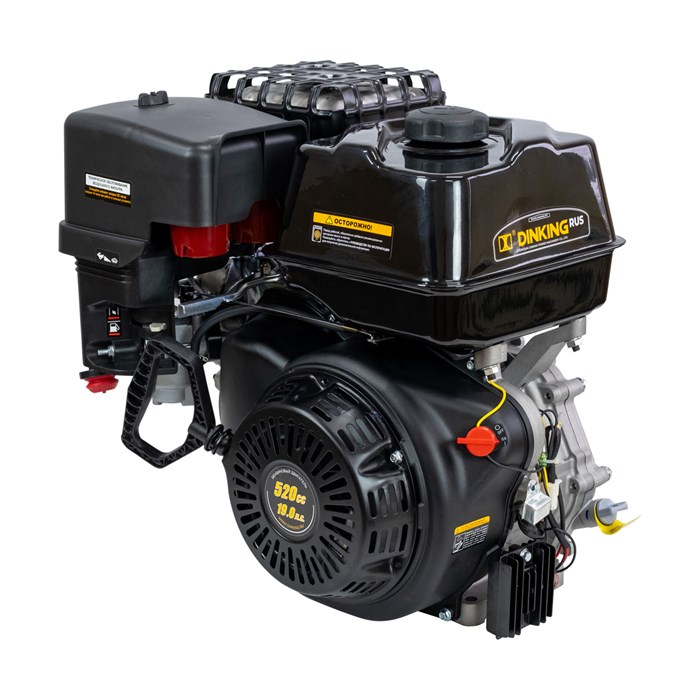 Двигатель Dinking DK196F-S (19лс, зимний, ручной стартер, катушка, датчик масла) 1799 - фото 482062