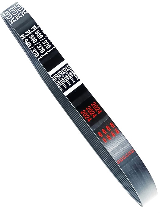 Ремень поликлиновой PJ 940/370 J E-POLY-V EPDM, SANLUX, ширина 10 ручьев