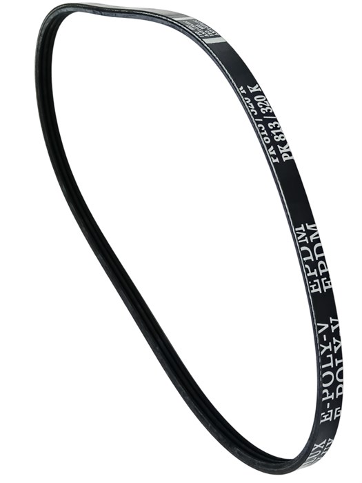 Ремень поликлиновой PK 813/ 320 K E-POLY-V EPDM, SANLUX, ширина 3 ручья 3PK813-SANLUX - фото 482377