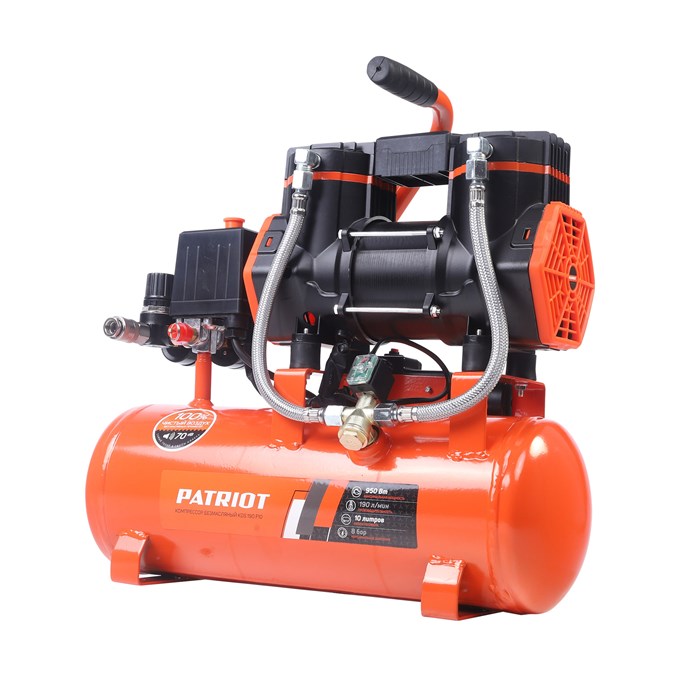Компрессор поршневой безмасляный PATRIOT KDS 190 F10 103604 - фото 483272