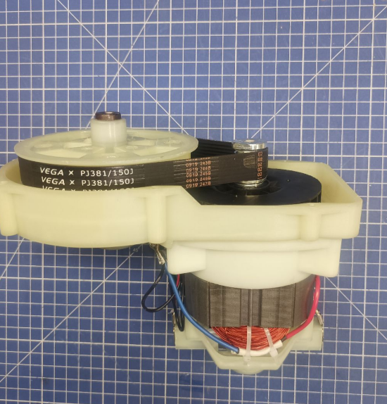 Мотор с приводом в сборе поз. 1-22 газонокосилки MAXCUT MC 320 ( мод 2018) 005530728 - фото 485914