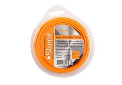 Леска триммерная с металлическим тросиком 3,0-15 метров GT3535PR-3'0-D-15 - фото 51628