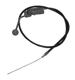 Трос+Рычаг для управления дросселированием в сборе виброплиты Masalta MS125 18273216 - фото 5332