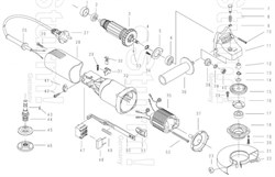 Втулка болгарки Sturm! AG9015 (рис.1) AG9015-1 - фото 56336