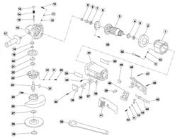 Выключатель болгарки Sturm! AG9112T (рис. 40) AG9112T-40 - фото 57020