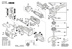 ПОМЕХОПОДАВЛЯЮЩИЙ ФИЛЬР болгарки Bosch PWS 1000-125 (рис.12) 2609007029 - фото 60496