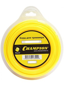 Корд триммерный CHAMPION  Round 2.4мм *40м (круглый) C5011 - фото 63542
