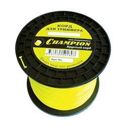 Корд триммерный CHAMPION  Round 4.0мм*159м (круглый)+нож C5064 - фото 63549