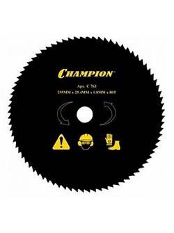 Нож с  остроугольными зубцами 40/255/25,4 (SRM-330ES/SRM-350ES,4605) C5110 - фото 64108