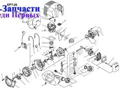 Поршень триммера Elmos EPT26 4280215023 - фото 65500