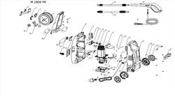 Мотор+помпа минимойки Elitech M1800РКС 1800 Вт 0901009100 - фото 67816