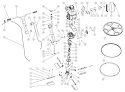 Редуктор для затирочной машины GROST ZM600 103195 - фото 69464