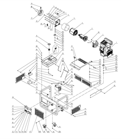 Ротор генератора FUBAG DS 14000 DA ES №3 204422913002 - фото 71003