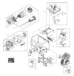 Фильтр топливный генератора FUBAG DS 5000 ES №54 KGE12E11010 - фото 71013