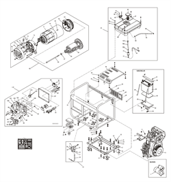 АВР генератора FUBAG DS 6000 D ES №22 KIDAVR50S3 - фото 71018