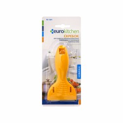 Скребок Eurokitchen для чистки стеклокерамики, оранжевый 565571 - фото 73098