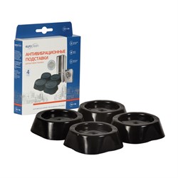 Антивибрационные подставки Euroclean VA-11B, черные 570914 - фото 73712