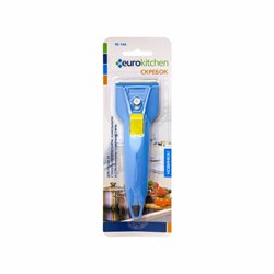 Скребок Eurokitchen для чистки стеклокерамики, голубой/желтый 591998 - фото 76142