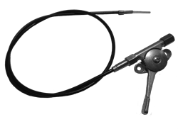 Трос газа с ручкой виброплиты Masterpac PC4012 18272947 - фото 8094