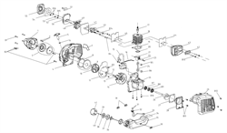 Крышка корпуса триммера Baumaster BT-8925X (рис 28) BT8925X228 - фото 8891